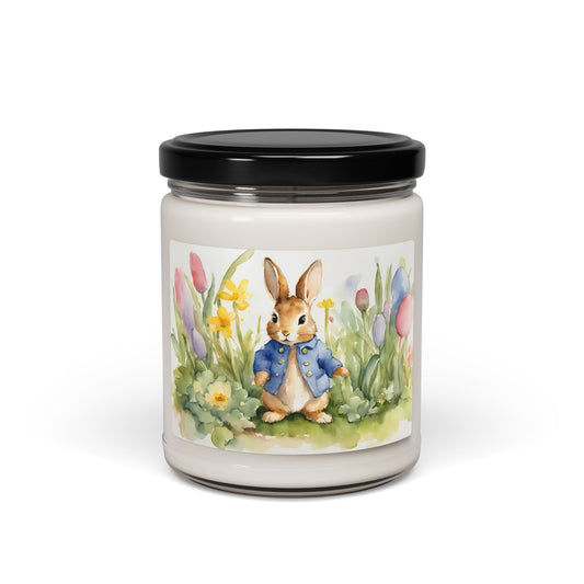 Peter Rabbit, Easter, Spring, Beatrix Potter, Scented Soy Candle, 9oz, Gift