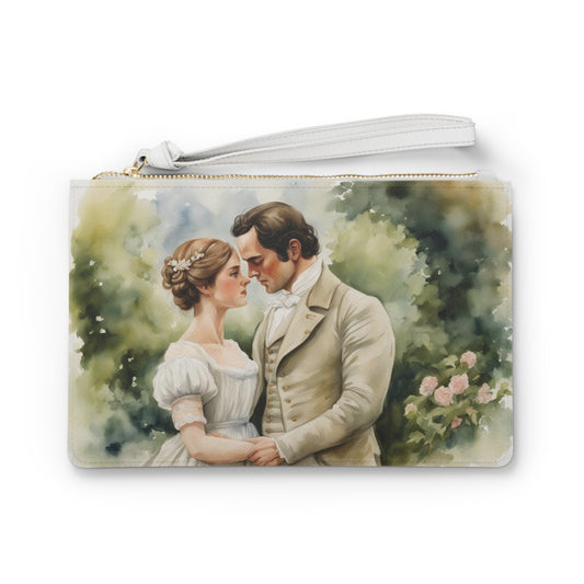 Jane Austen, Emma, Mr. Knightly, Wedding, Regency, Book, Reader, Bookworm, pencil pouch, hostess gift, Clutch Bag