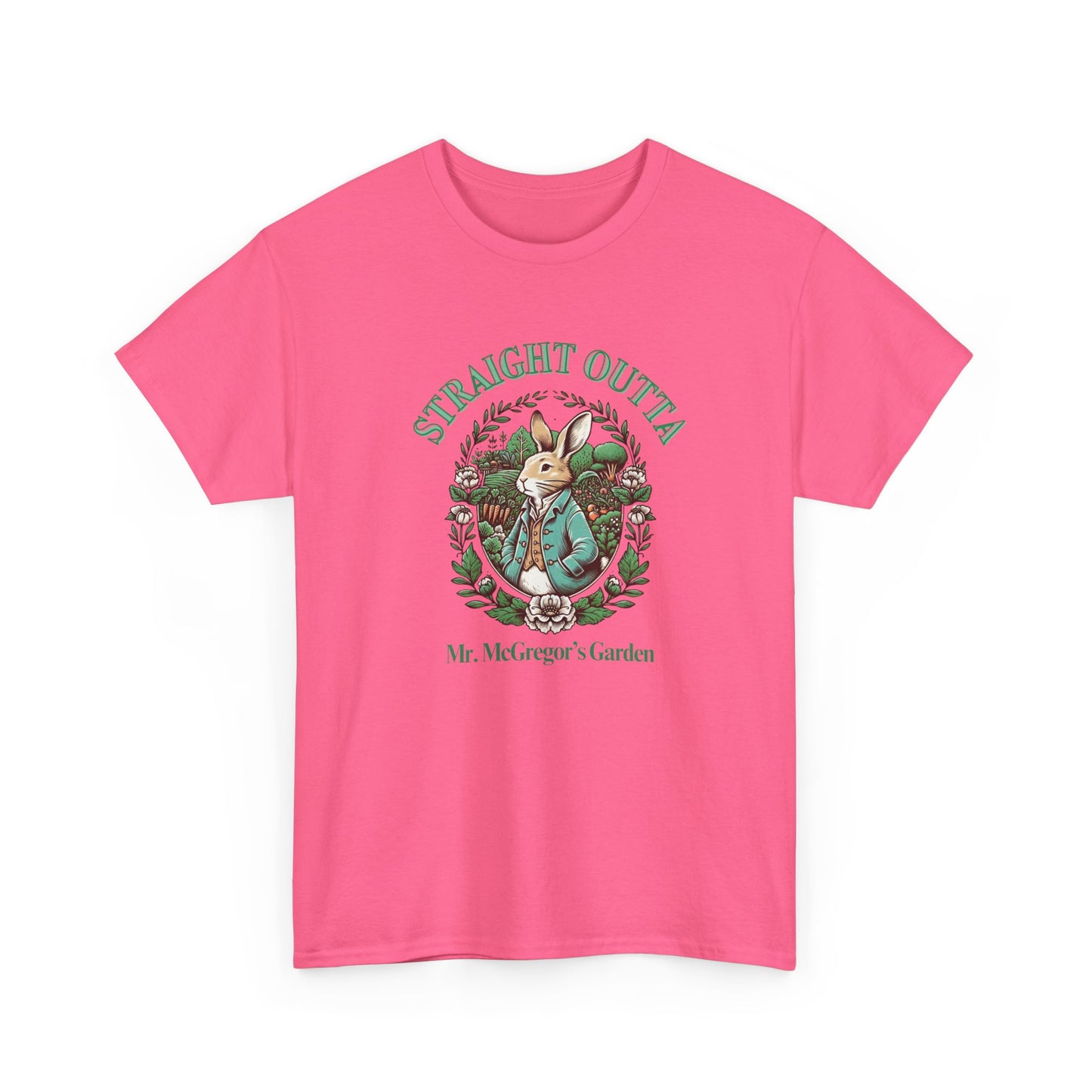 Peter Rabbit Vintage Style Unisex Cotton Tee - Beatrix Potter Apparel Gift, T-Shirt, Bunny Lover Shirt, Classic Character Top, Retro Graphic