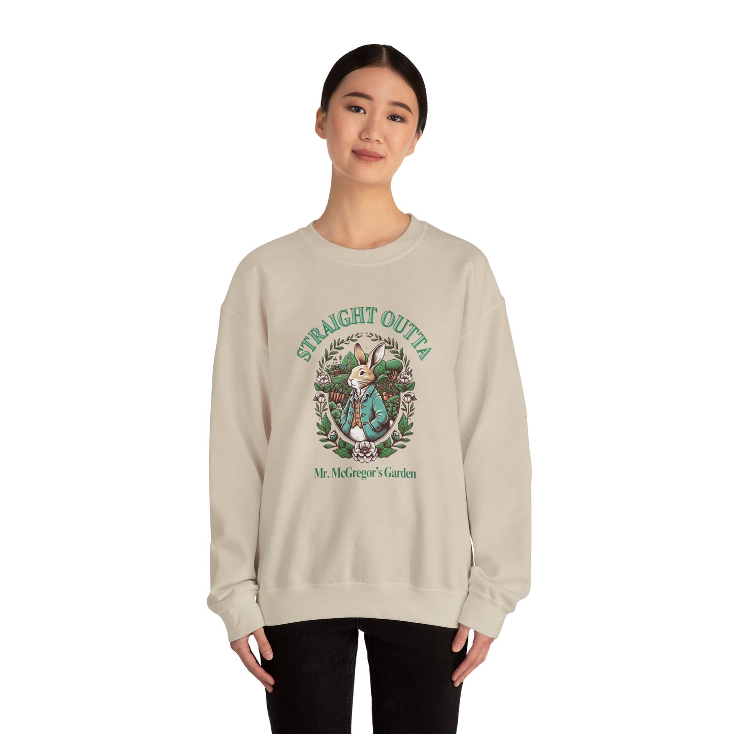 Peter Rabbit Vintage Style Crewneck Sweatshirt - Beatrix Potter Gift Unisex Shirt, Classic Sweatshirt, Retro Jumper, Cozy Pullover, Winter