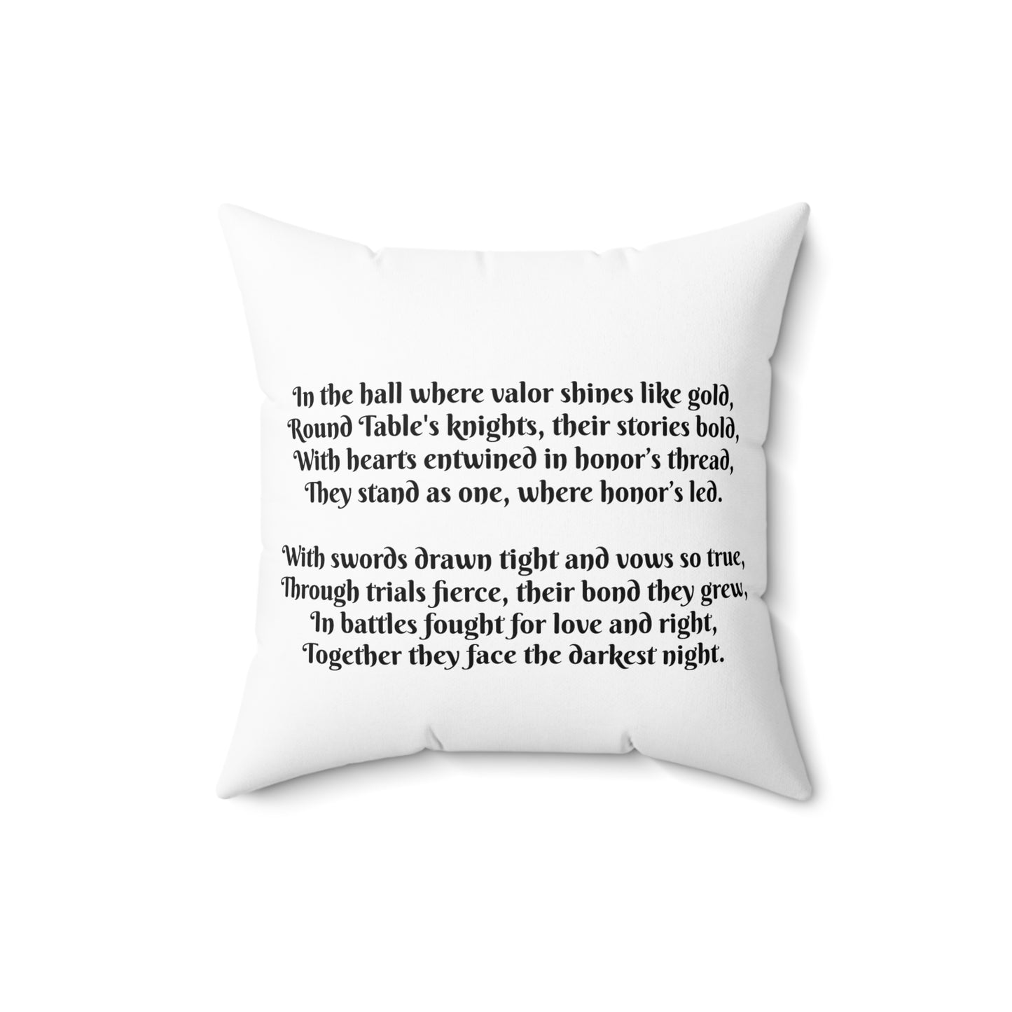 Knights of the Round Table, King Arthur, Camelot, Cushion, Decor, Library, Book Nook, Square Pillow, Gift