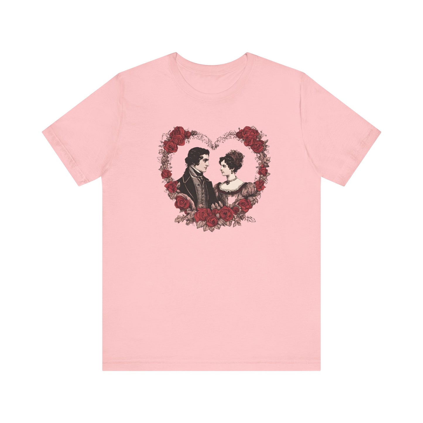 Jane Austin, Sense and Sensibility, Darcy, Valentine's Day, Unisex Jersey Short Sleeve Tee, Tshirt