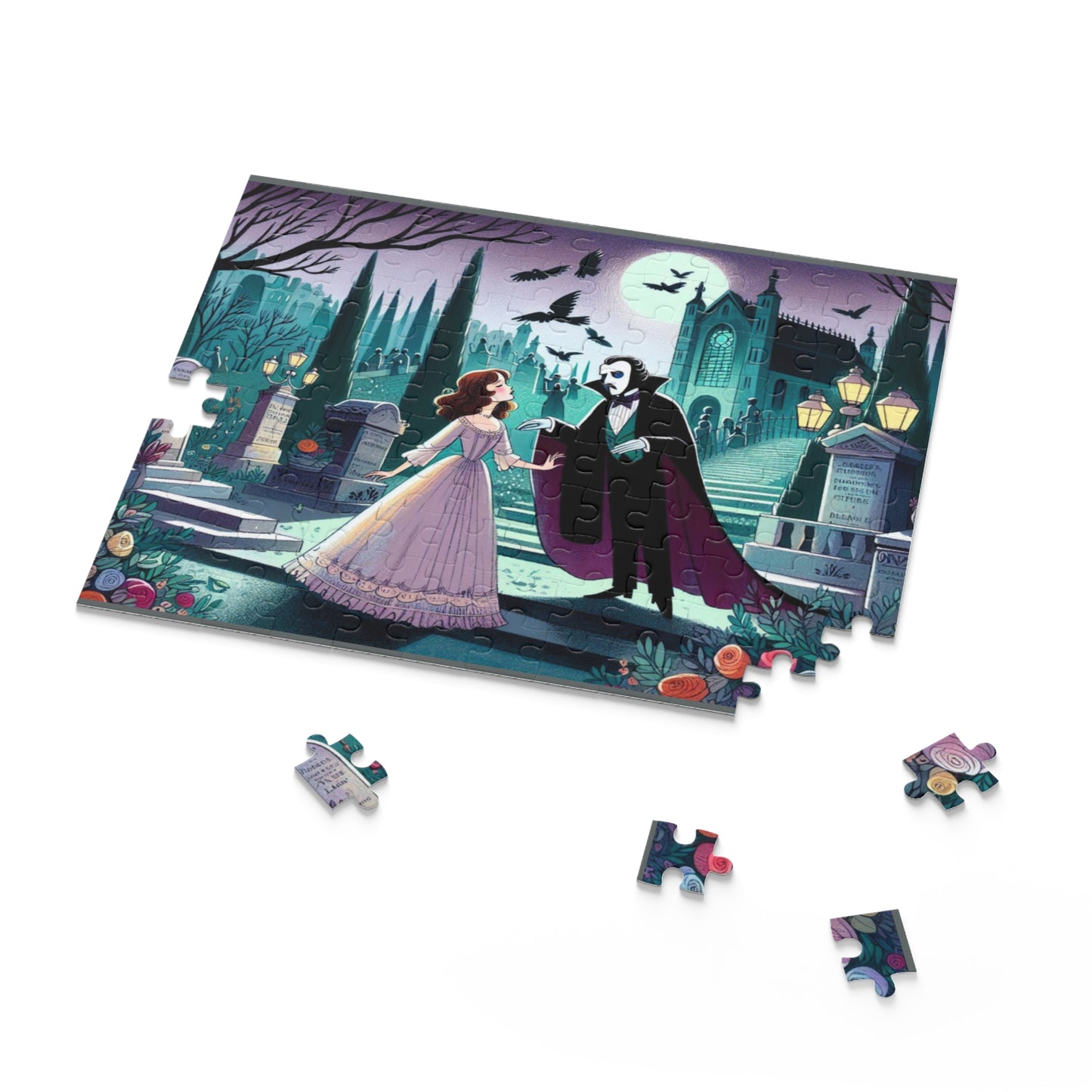 Phantom of the Opera, Gaston Leroux, Literary Puzzle (120, 252, 500-Piece), Educational, Gift, Classroom