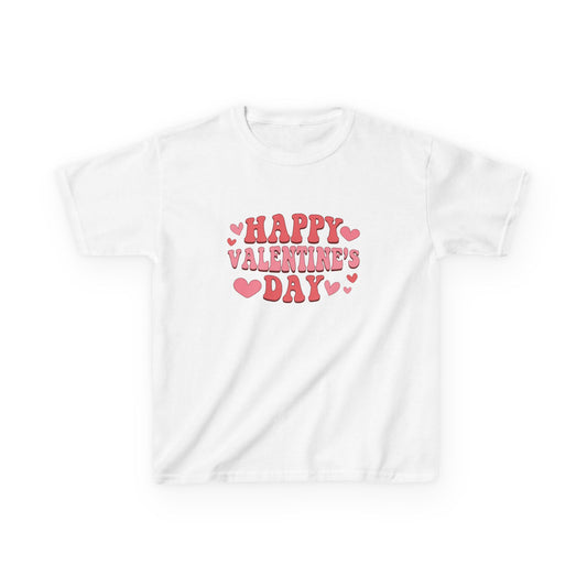 Retro Cute Valentine's Day T-Shirt, Tshirt, Kids Heavy Cotton™ Tee