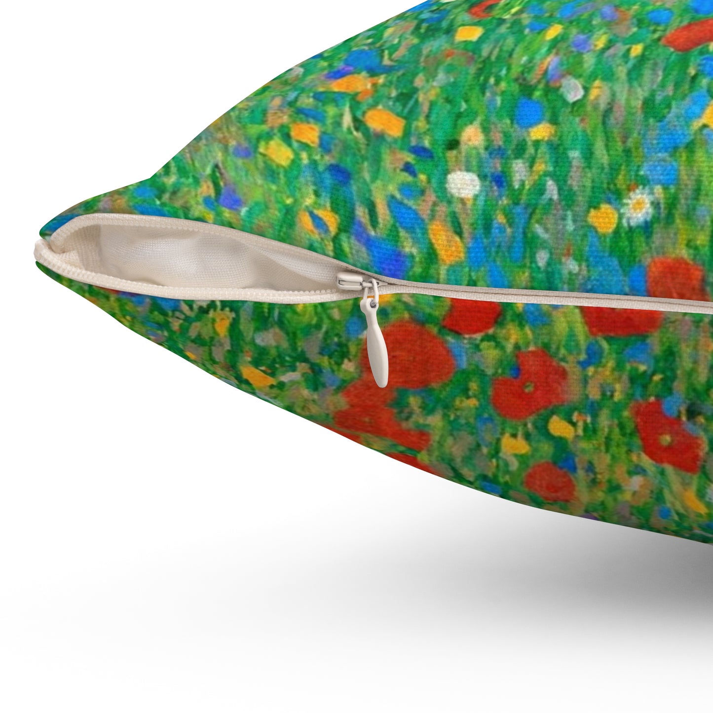Gustav Klimt, Poppy, Poppies, Square Pillow, Painting, Museum, Painter, Artist, Gift