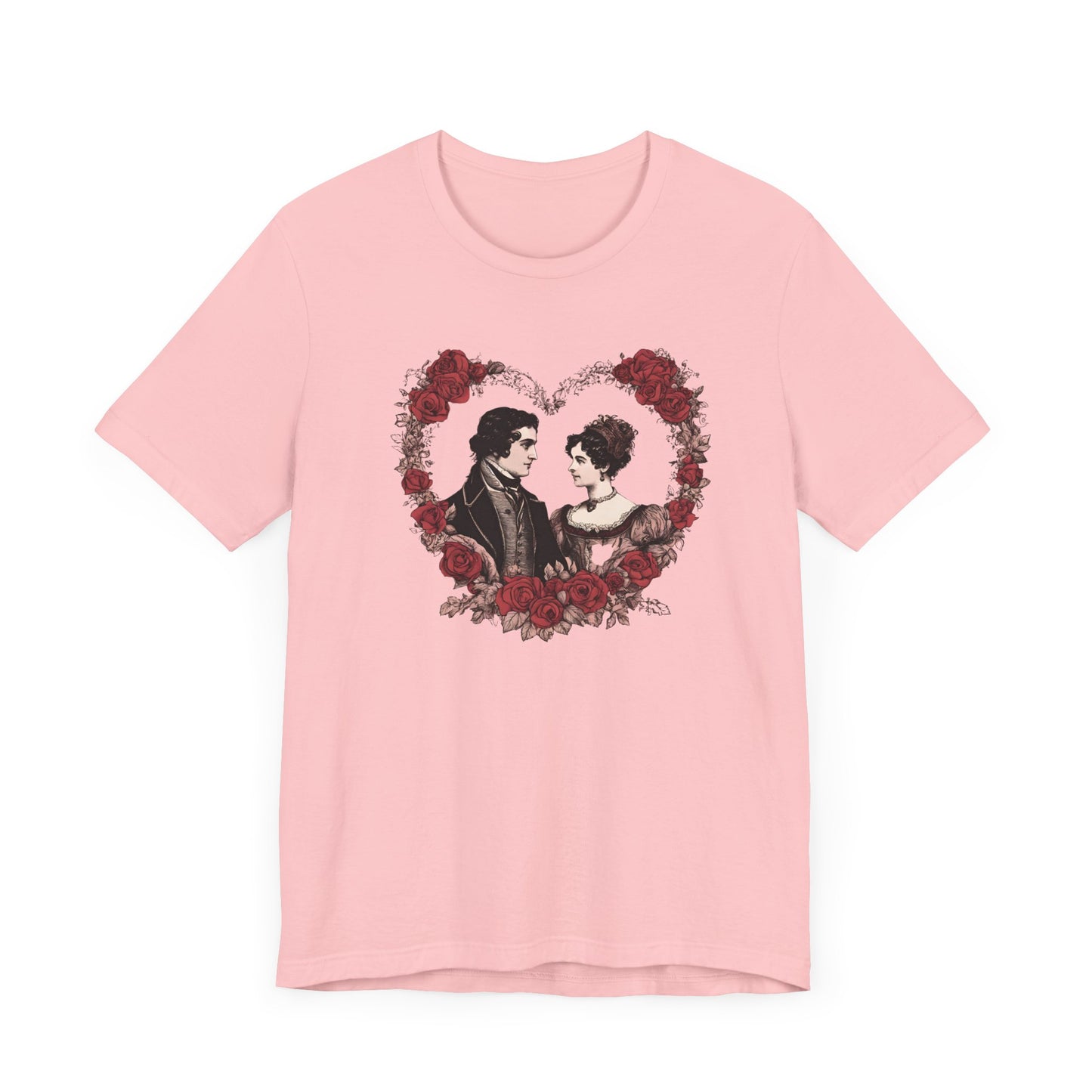 Jane Austin, Sense and Sensibility, Darcy, Valentine's Day, Unisex Jersey Short Sleeve Tee, Tshirt