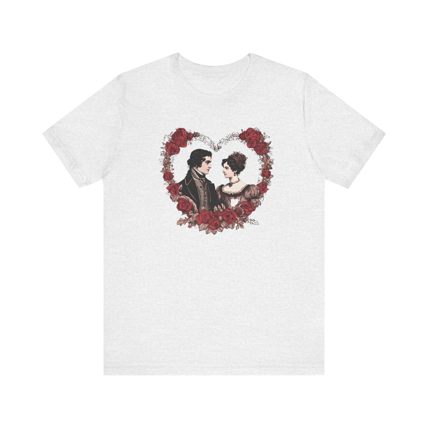 Jane Austin, Sense and Sensibility, Darcy, Valentine's Day, Unisex Jersey Short Sleeve Tee, Tshirt
