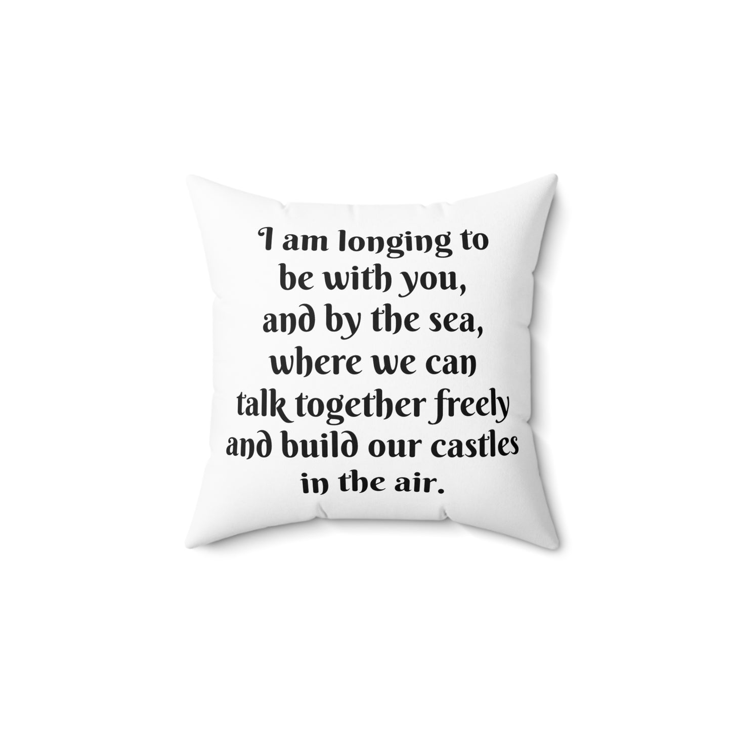 Gothic Couple Series, Dracula and Mina, Square Pillow, Library, Book Nook, Decor, Bram Stoker, Literary Pillow