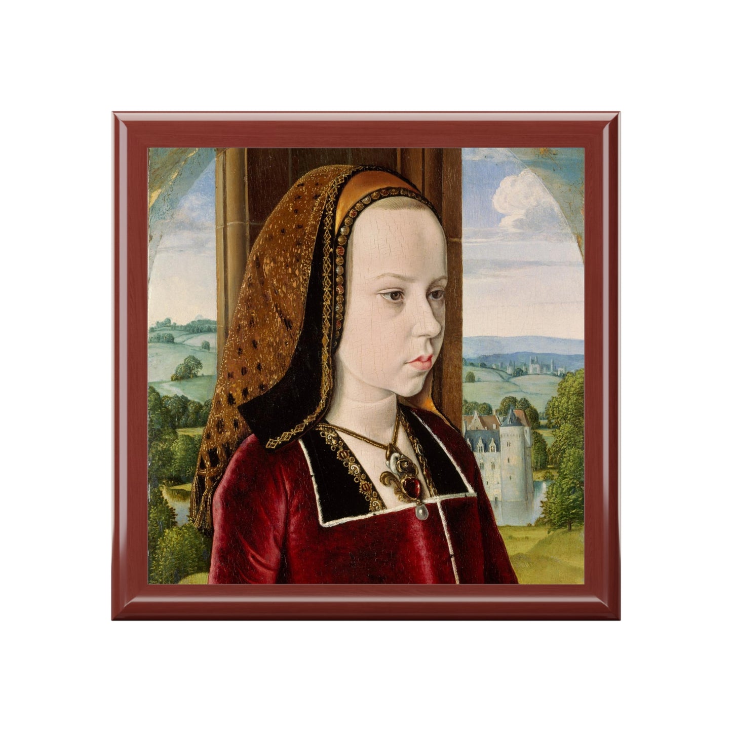 Renaissance, Profile, Gift, History, Italian, Jewelry Box