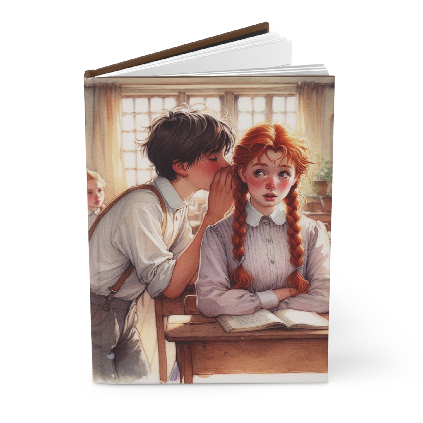 Romantic Hardcover Journal, Vintage-Inspired Diary, Perfect for Writers, Gift for Her, Back to School, Creative Notetaking