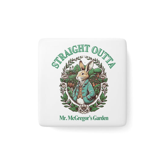 Porcelain Magnet, Square