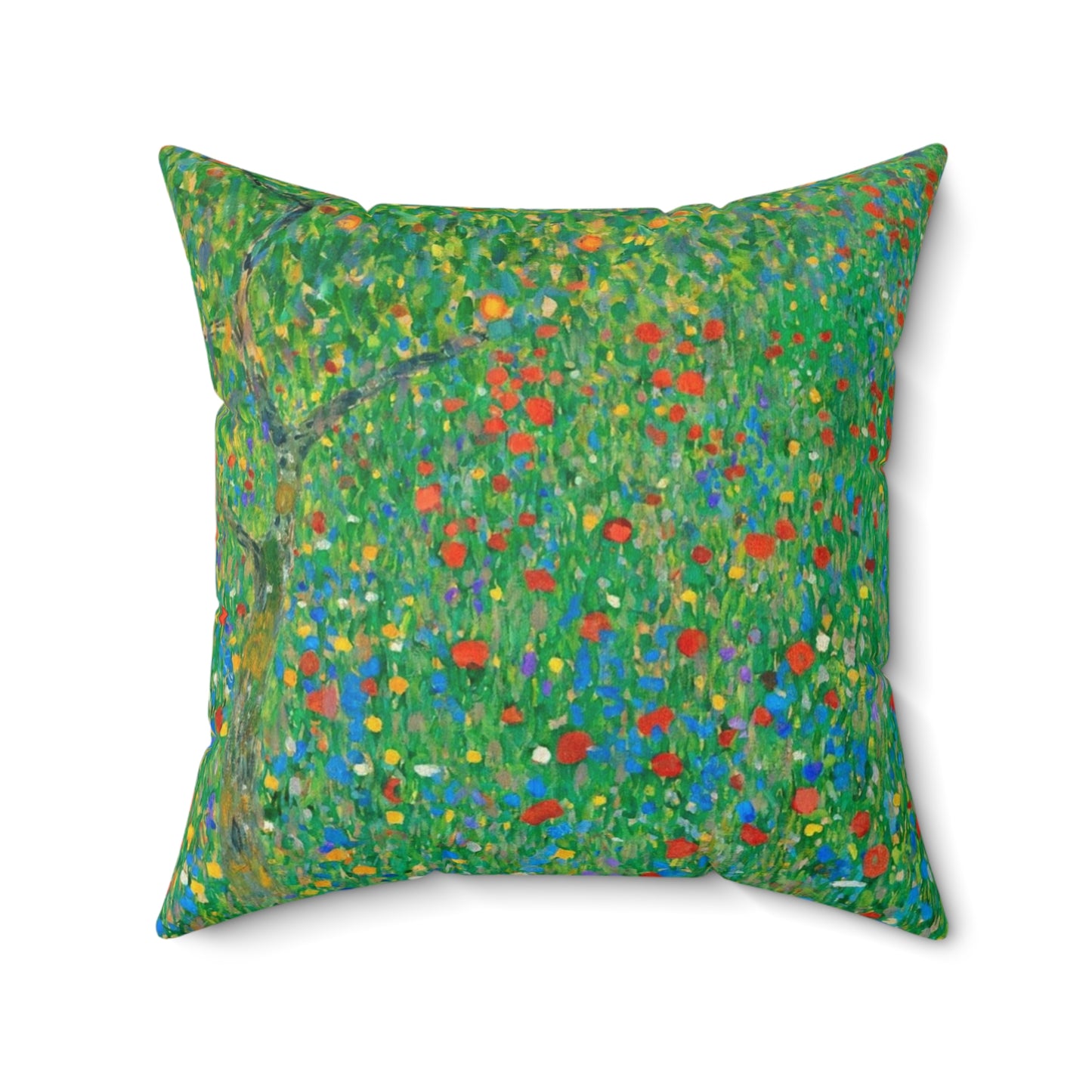Gustav Klimt, Poppy, Poppies, Square Pillow, Painting, Museum, Painter, Artist, Gift
