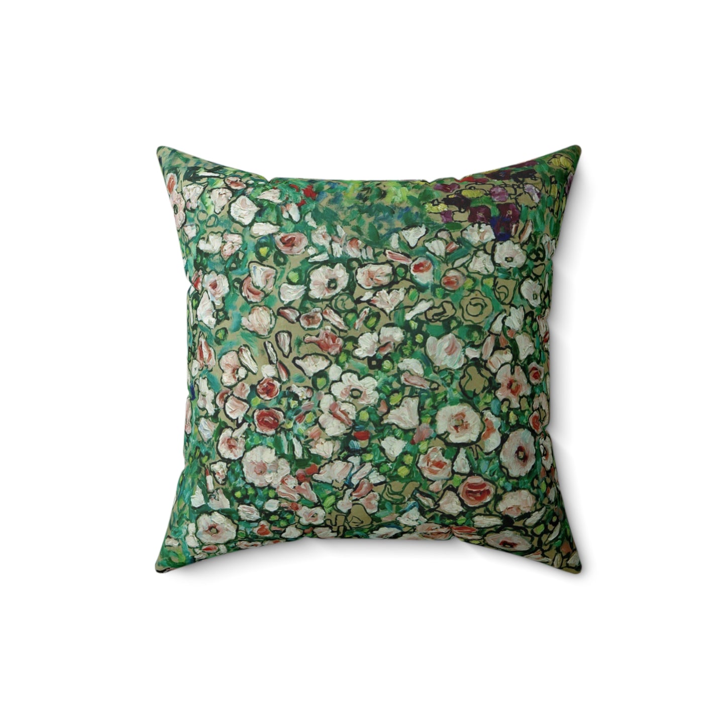 Gustav Klimt, Park Landscape with Mountain Top, Square Pillow, Artist, Art, Painter, Gift, Musuem