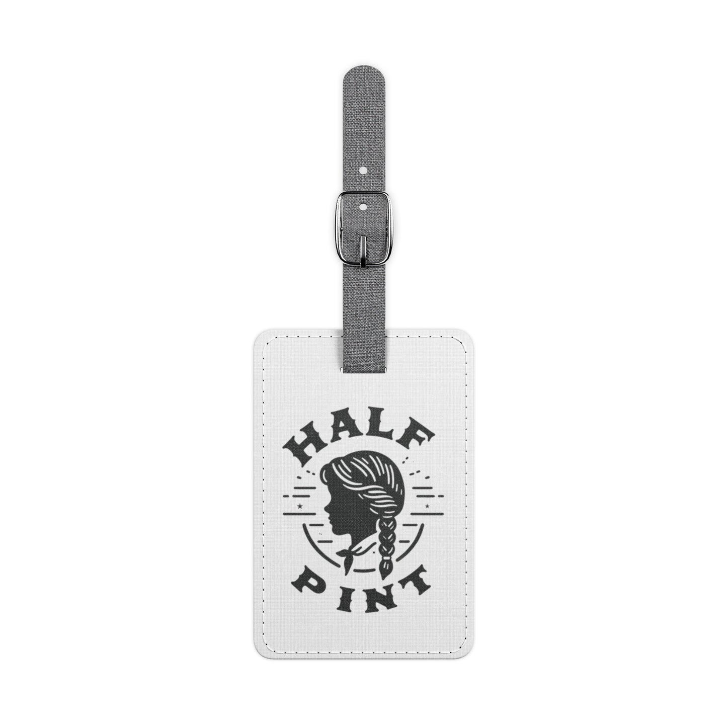 Rectangle Luggage Tag, Stylish Laura Ingalls Wilder Prairie Life, Perfect Gift for Travelers, Travel Accessories, Walnut Grove, Half Pint