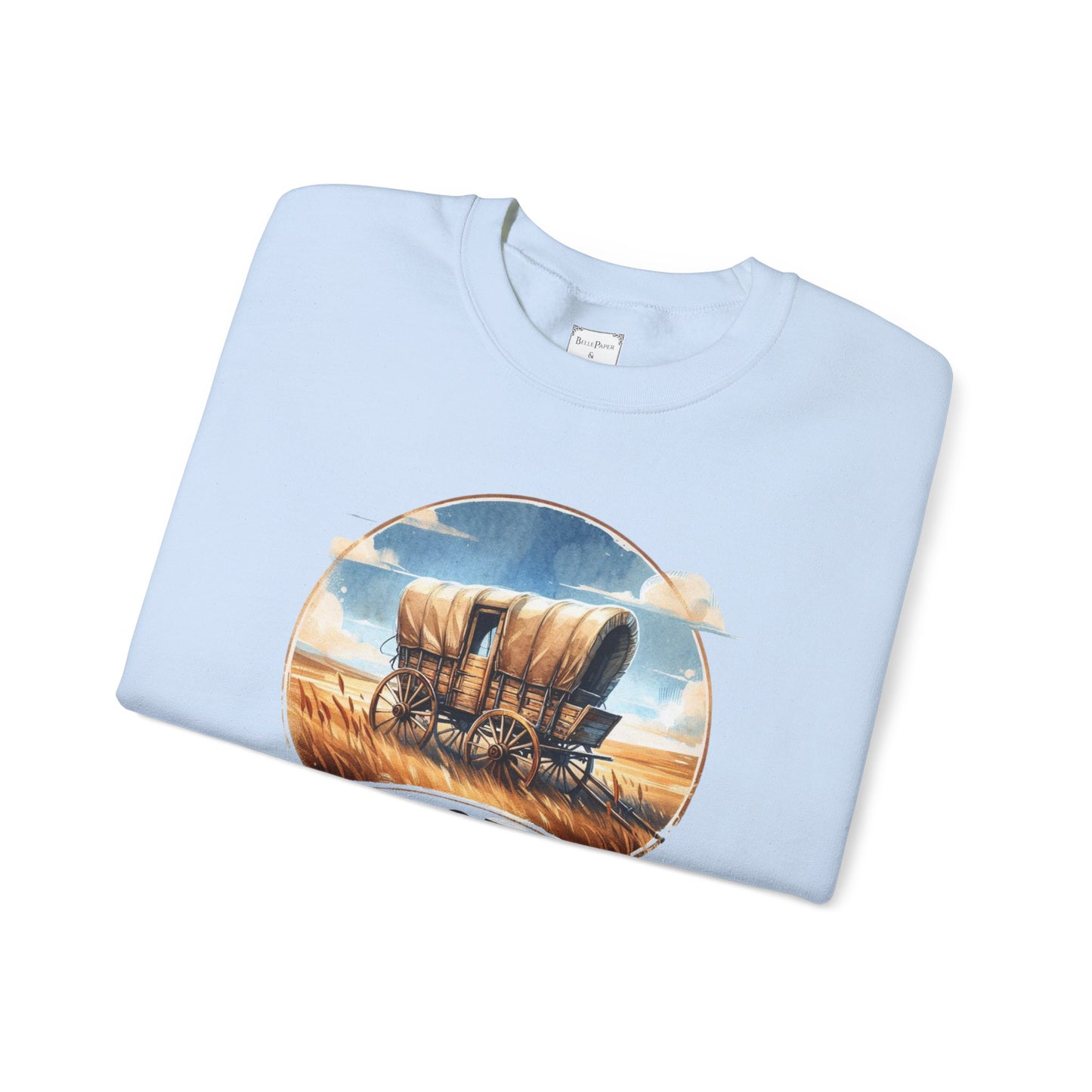 Got Prairie Vibes Crewneck Sweatshirt - Cozy Casual Wear, Apparel for Prairie Lovers, Ideal for Gift & Walnut Grove, Laura Ingalls Wilder