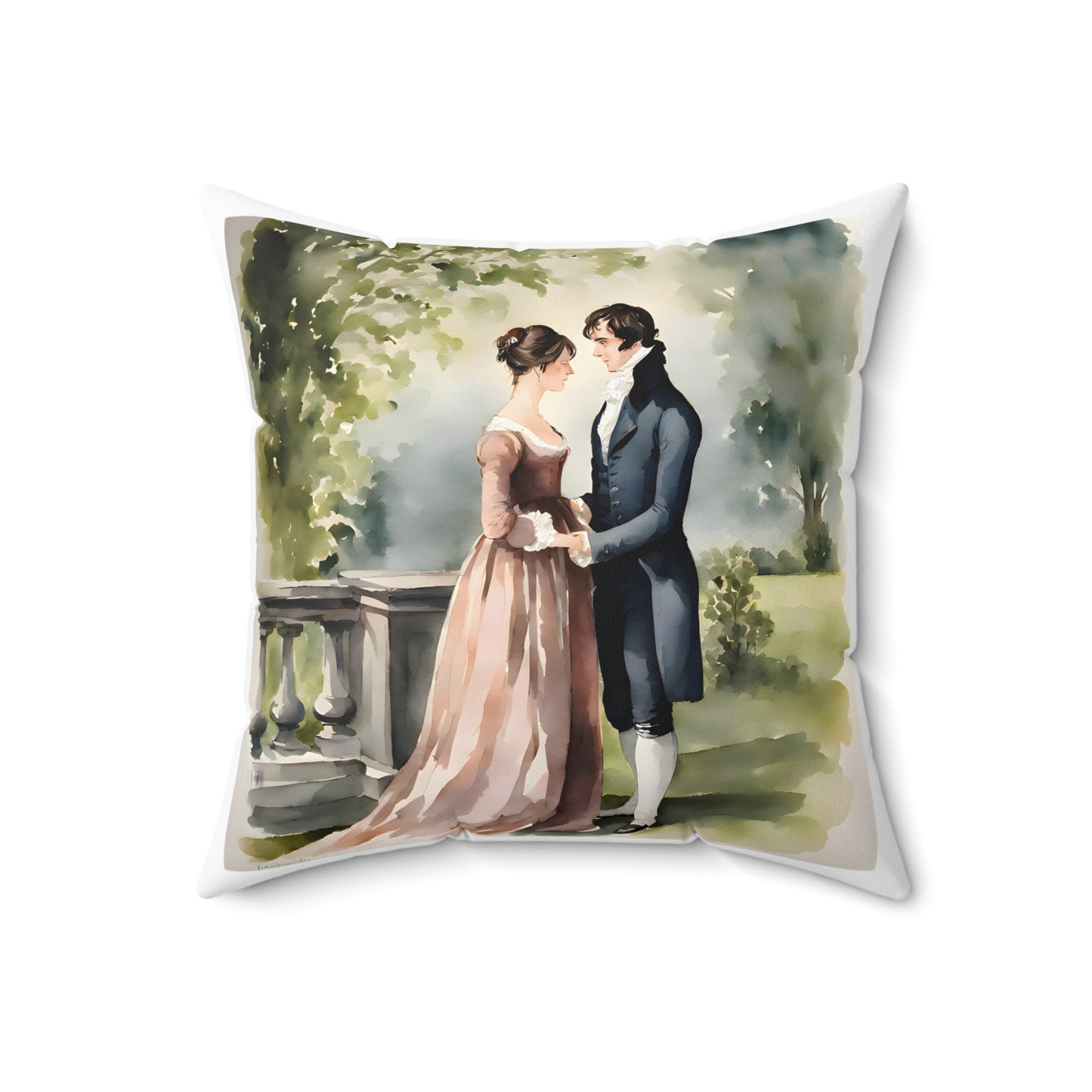 Pride and Prejudice, Jane Austen, Austenite, Regency, British, Literature, BookTok, Gift,  Elizabeth Bennett, Mr. Darcy, Regency, Pillow