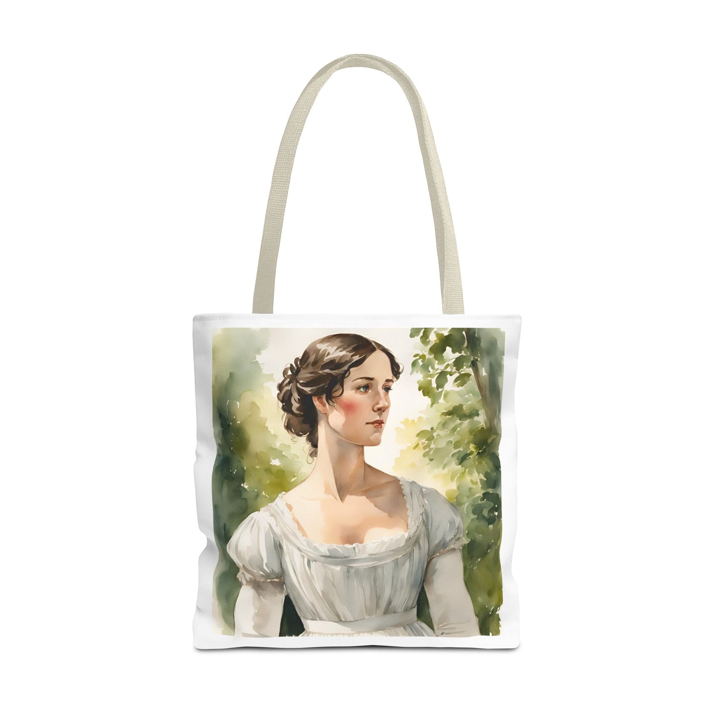 Pride and Prejudice Tote Bag, Darcy and Elizabeth Library Accessories, Book Lover's Gift, Jane Austen Bag, Literary Reading Tote,