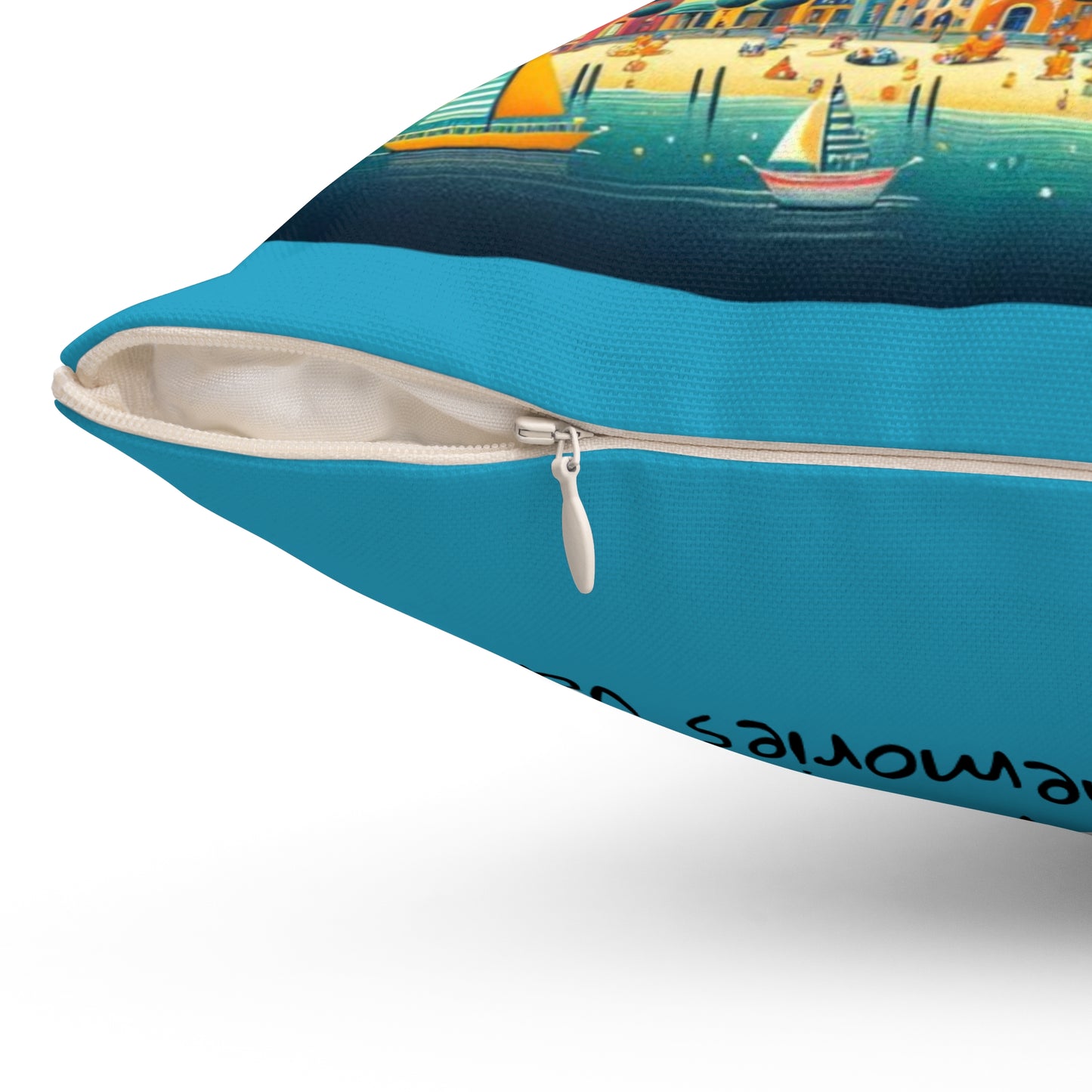 Spun Polyester Square Pillow