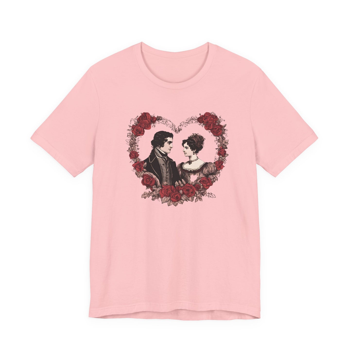 Jane Austin, Sense and Sensibility, Darcy, Valentine's Day, Unisex Jersey Short Sleeve Tee, Tshirt
