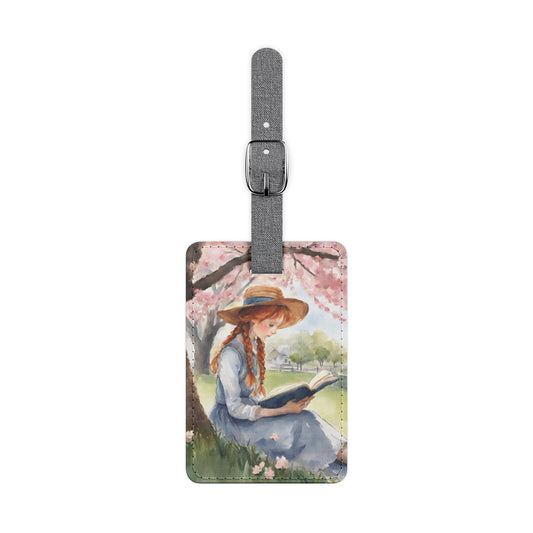 Luggage Tag, Anne of Green Gables, Lucy Maud Montgomery Gift, Travel Accessory, Suitcase Identifier, Baggage Tag, Literary Fan Keepsake
