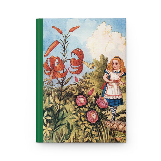 Alice In Wonderland Flower Garden Journal