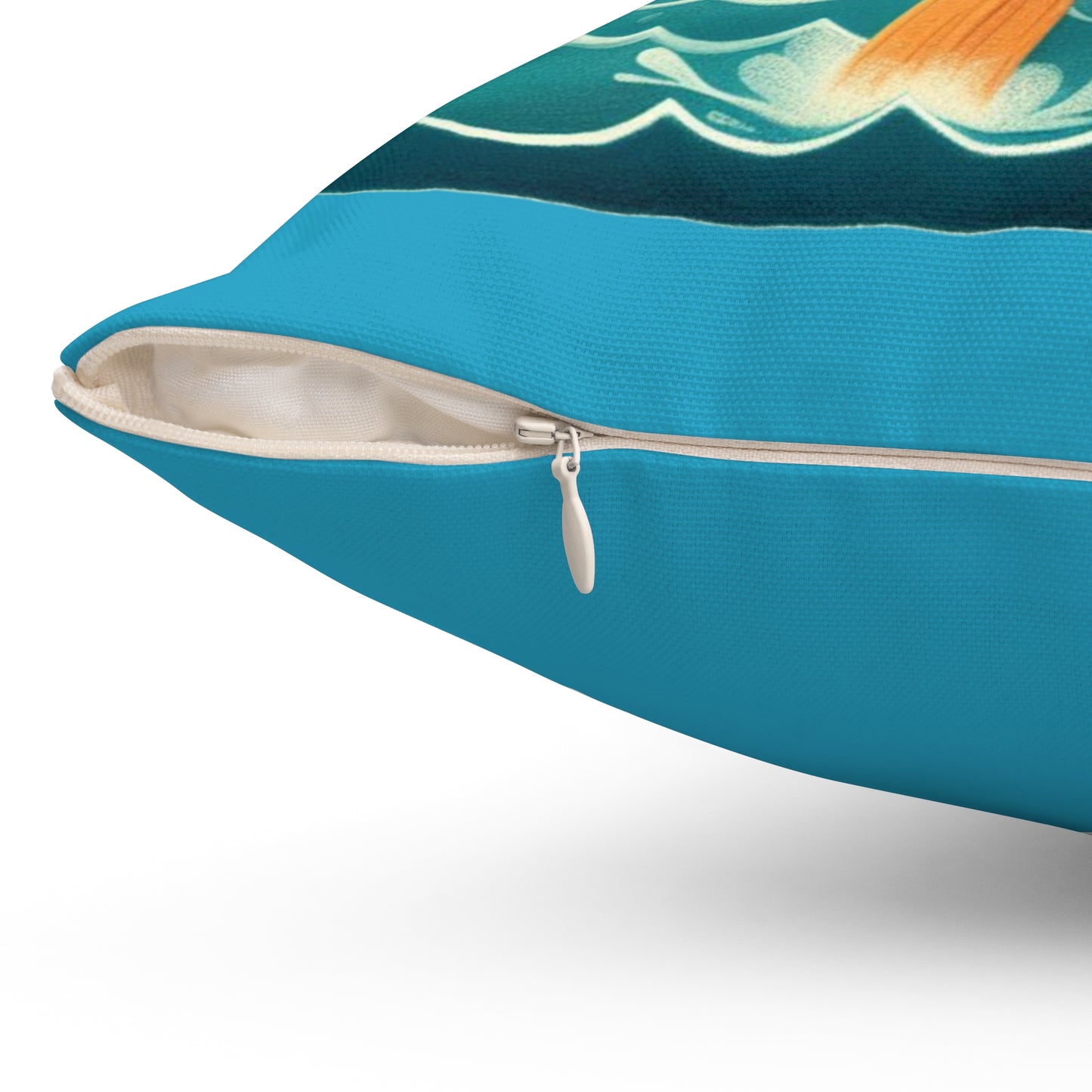 Row Row Your Boat, Nursery Rhyme, Square Pillow, Library, Book Nook, Reading Corner