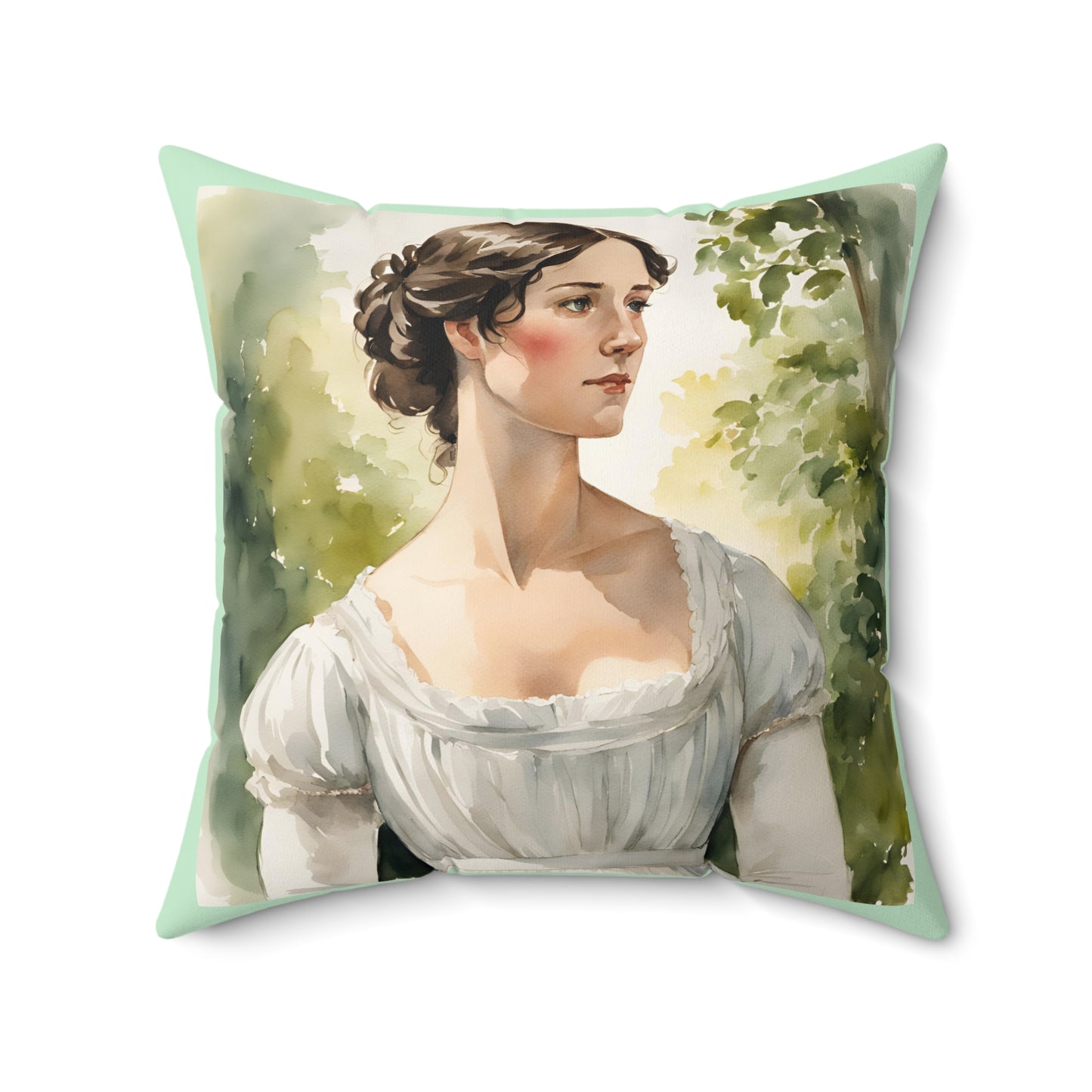 Literary Pillow, Pride and Prejudice, Austenite, Jane Austen, Regency, Elizabeth, Darcy, Cushion, Home Decor, Reading Nook, Gift for Book