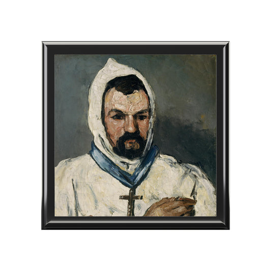 Gothic Gift, Paul Cezanne, Monk, Portrait, Jewelry Box