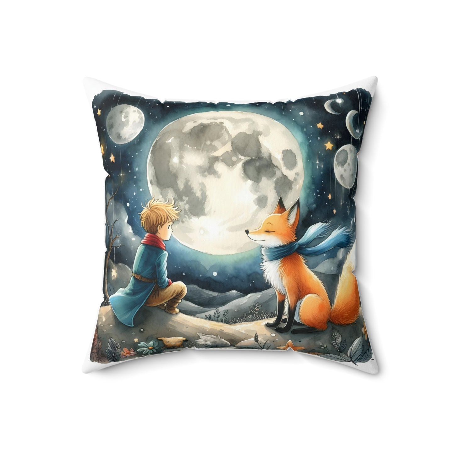 Little Prince Square Pillow