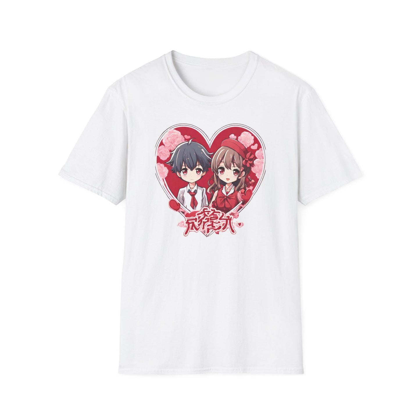 Cute, Kawaii, Valentine, Anime, Japanese, Gift, T-Shirt, Tee