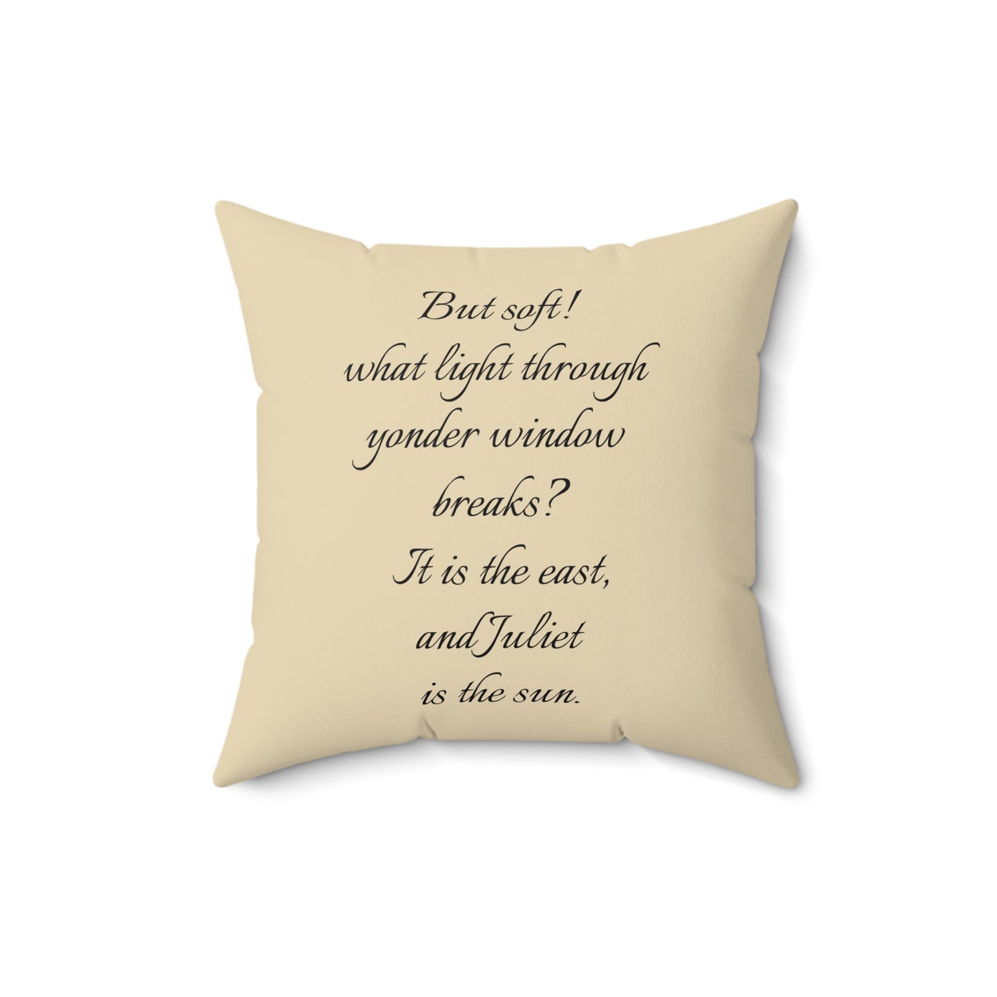 Romeo and Juliet Ballet Pillow, Elegant Home Decor, Dancer Gift, Throw Pillow, Shakespeare Quote