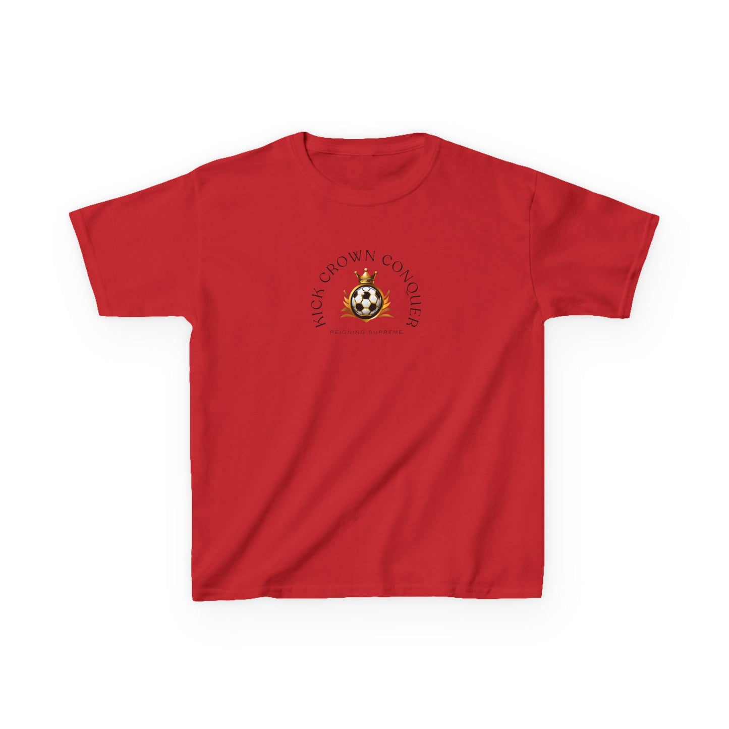 Kid, Child, Soccer Shirt, Soccer Ball Tee, Soccer Team, Gift, Soccer Royal, Soccer Princess, Soccer Crown, Kids Heavy Cotton™ Tee