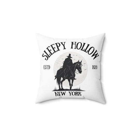 Sleepy Hollow, Headless Horseman, Halloween, Square Pillow, Book Nook, Library, Story time, Classroom, Literary Pillow