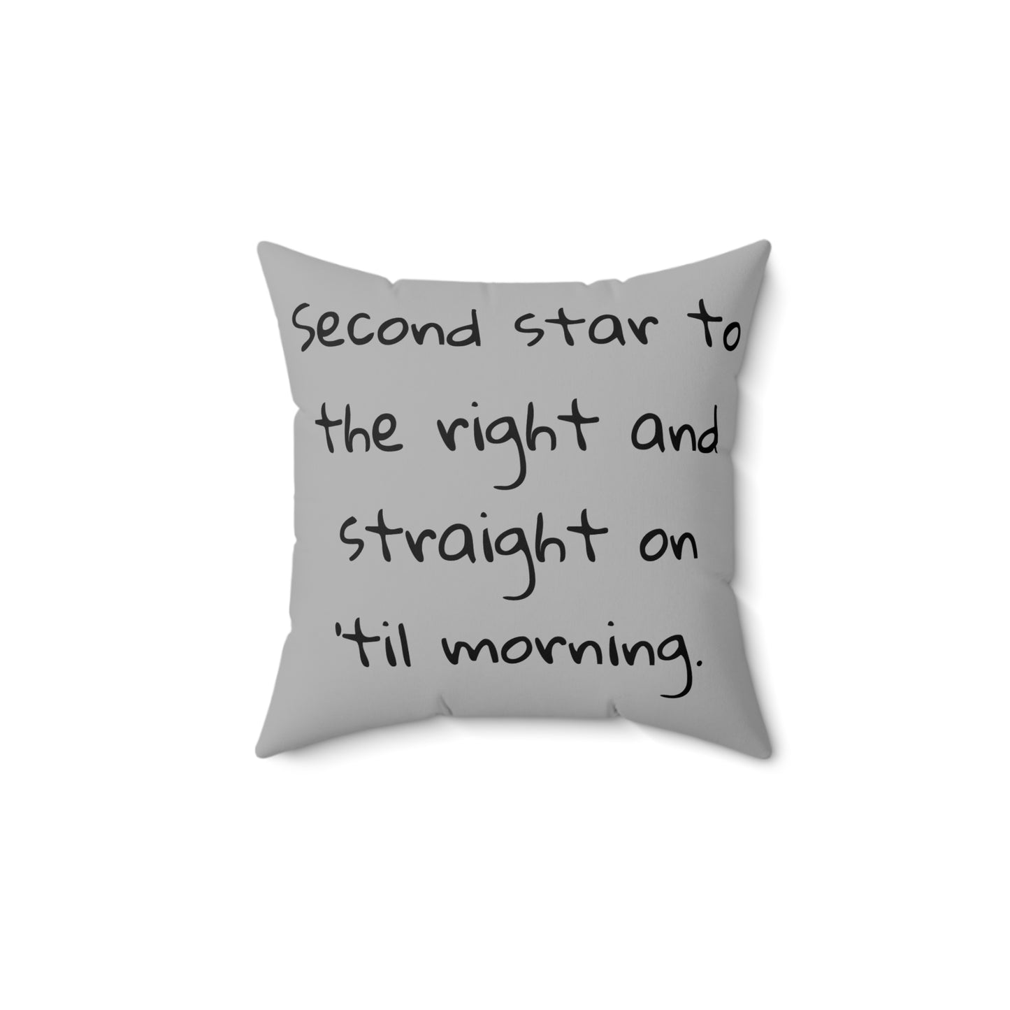 Peter Pan, Wendy, JM Barrie, Children's Literature,  Square Pillow, Library, Book Book, Reading Corner, Nursery, Bedding, Decor