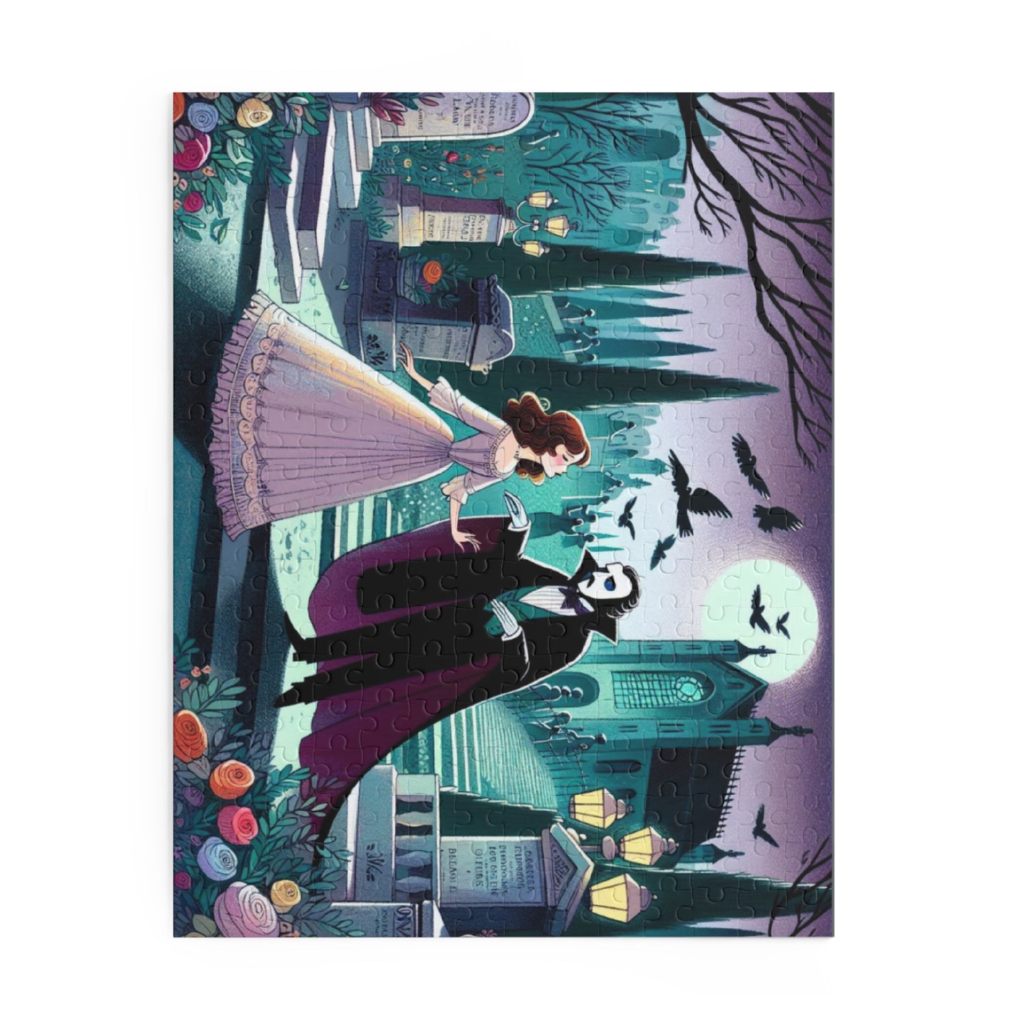 Phantom of the Opera, Gaston Leroux, Literary Puzzle (120, 252, 500-Piece), Educational, Gift, Classroom