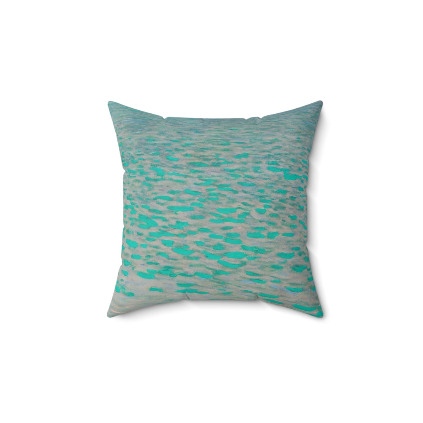 Gustav Klimt, Lake Attersee, Painting, Square Pillow, Water, Painter, Artist, Art, Museum, Gift