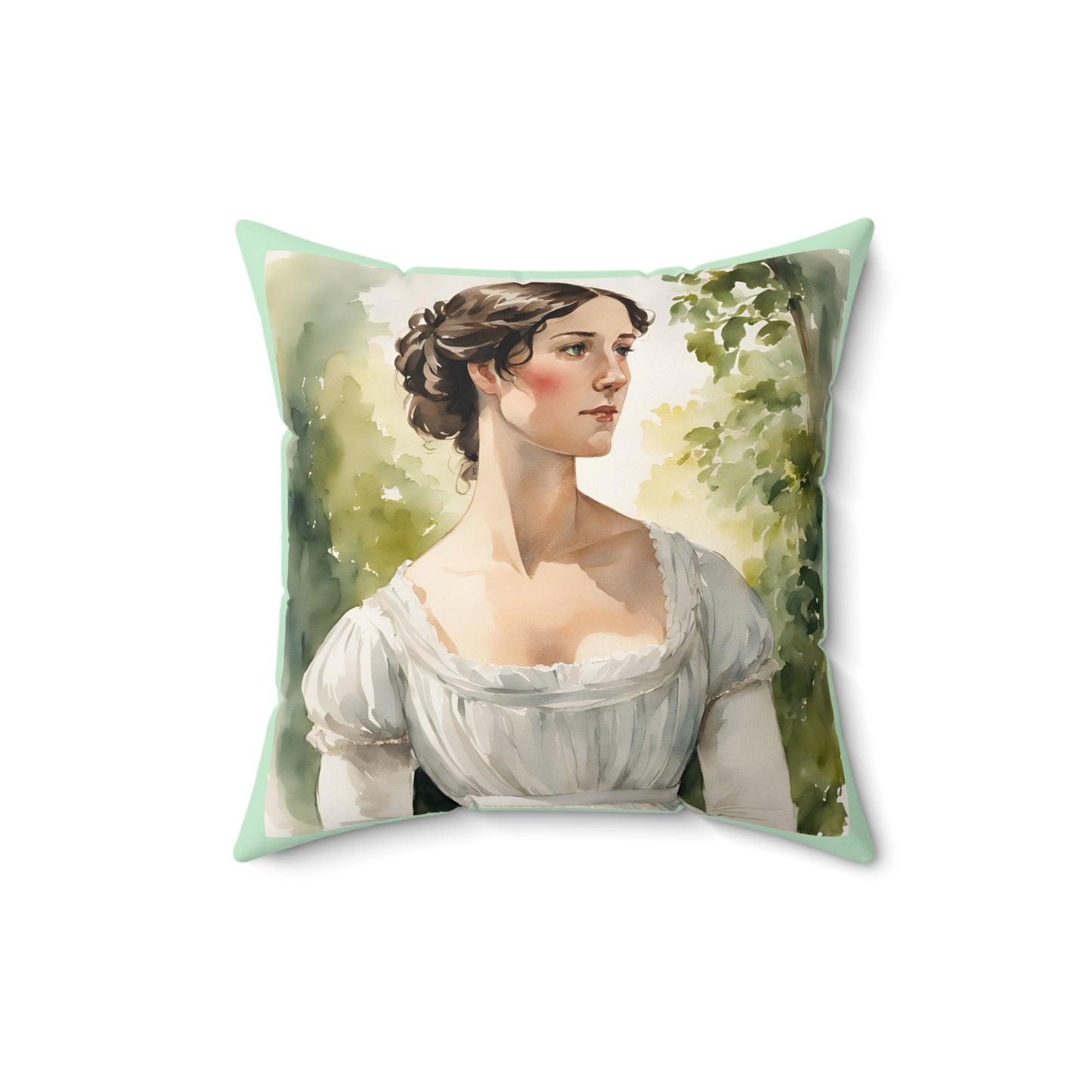 Literary Pillow, Pride and Prejudice, Austenite, Jane Austen, Regency, Elizabeth, Darcy, Cushion, Home Decor, Reading Nook, Gift for Book