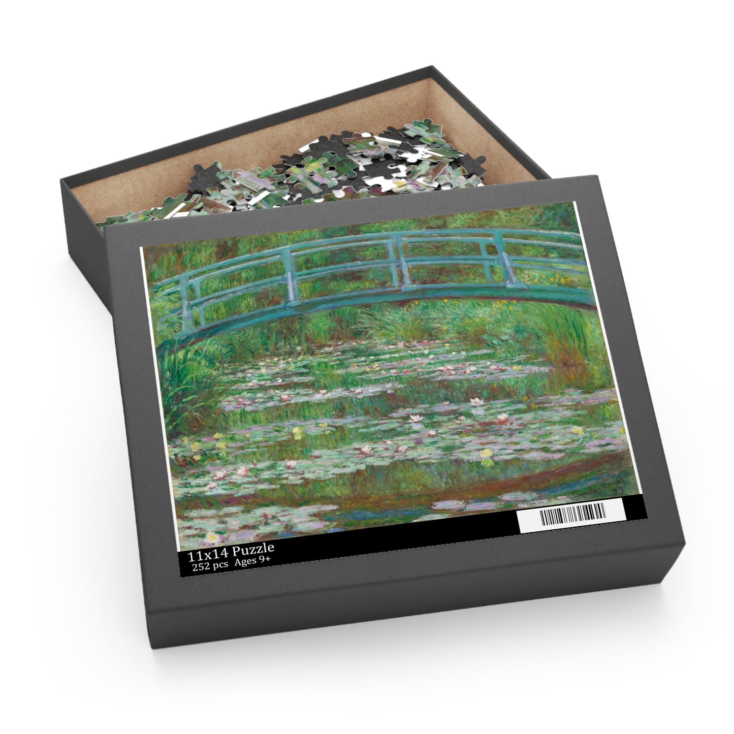 Claude Monet, Japanese, Bridge, Water Lily, Impressionist, Puzzle (120, 252, 500-Piece)