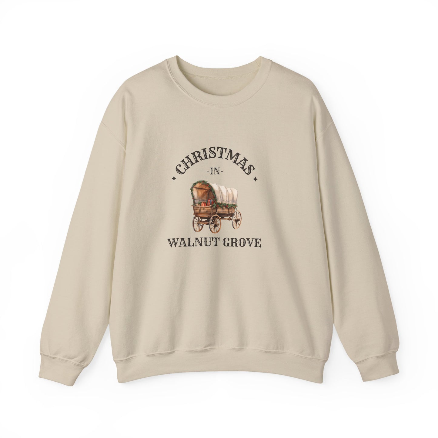 Walnut Grove Christmas Laura Ingalls Wilder Shirt Holiday Gift Sweatshirt  Crewneck, Winter Top, Cozy Jumper, Festive Apparel,