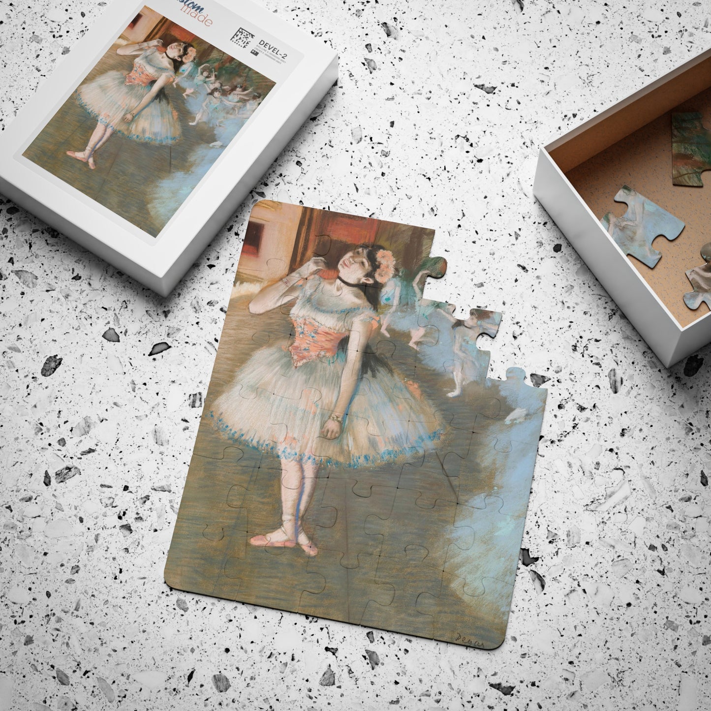 Kids, Ballet, The Star, Edward Degas, Art, Gift, Puzzle, 30-Piece, Educational, Classroom, Teacher, Art History, Dance