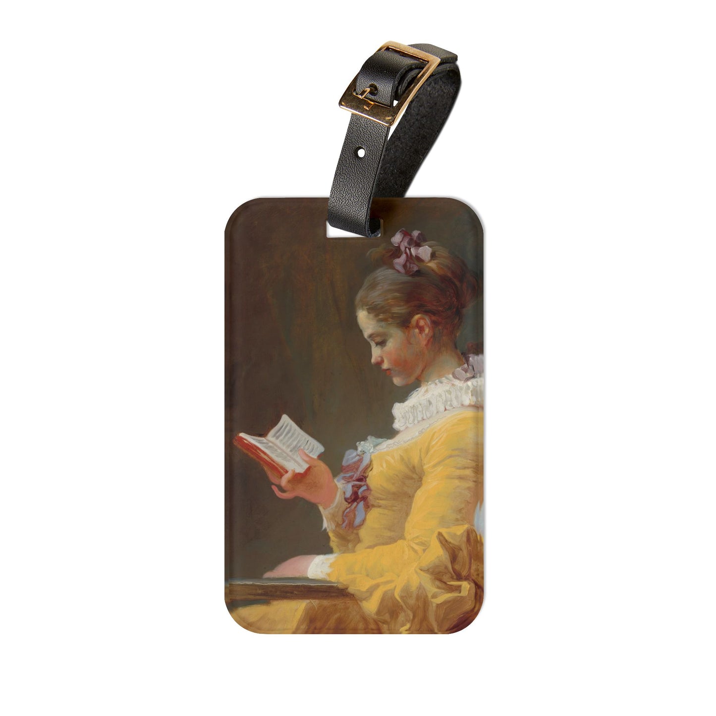 Fragonard, The Reader, Luggage Tag, Travel, Gift
