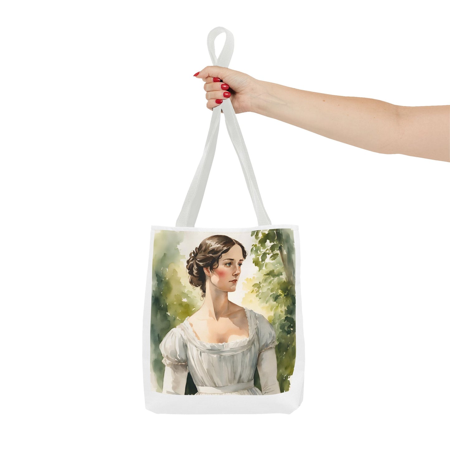 Pride and Prejudice Tote Bag, Darcy and Elizabeth Library Accessories, Book Lover's Gift, Jane Austen Bag, Literary Reading Tote,