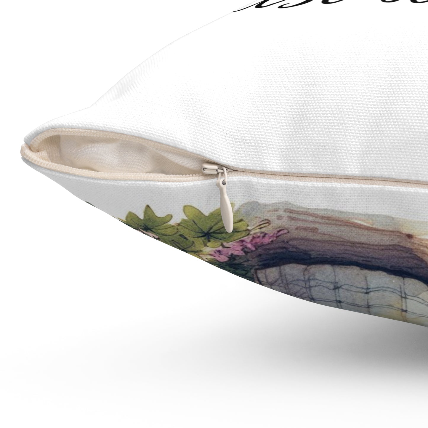Literary Pillow, Anne of Green Gables, Gilber Blythe, Book Nook Cushion, Gift for Book Lovers, Library Decor