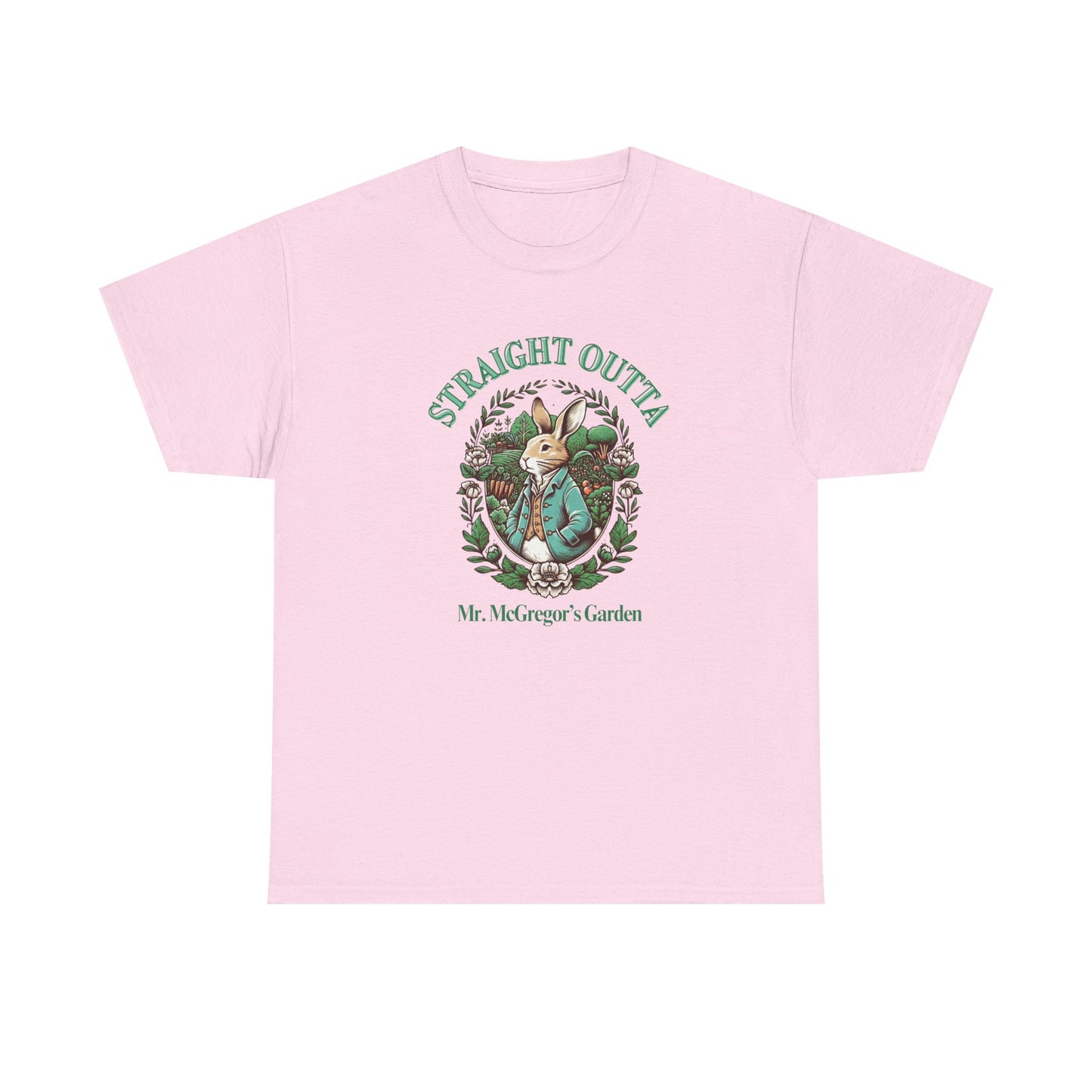 Peter Rabbit Vintage Style Unisex Cotton Tee - Beatrix Potter Apparel Gift, T-Shirt, Bunny Lover Shirt, Classic Character Top, Retro Graphic