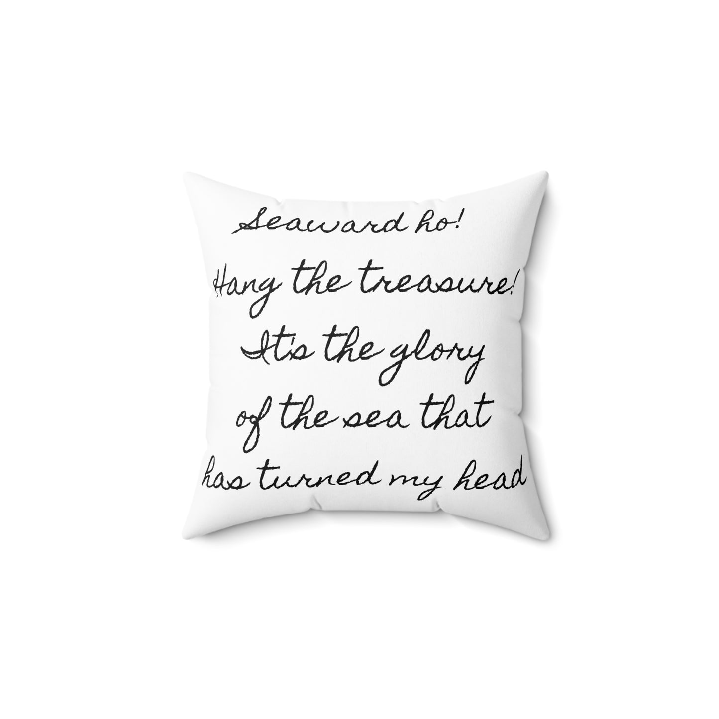 Spun Polyester Square Pillow