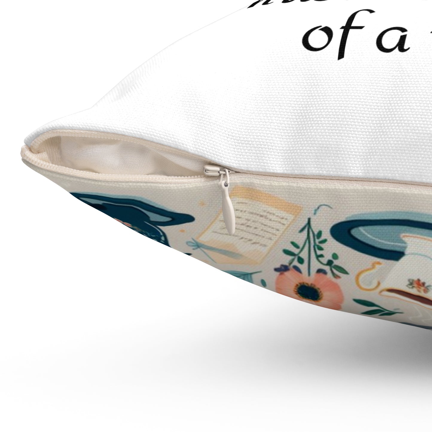 Pride and Prejudice, Jane Austen, Regency, Square Pillow