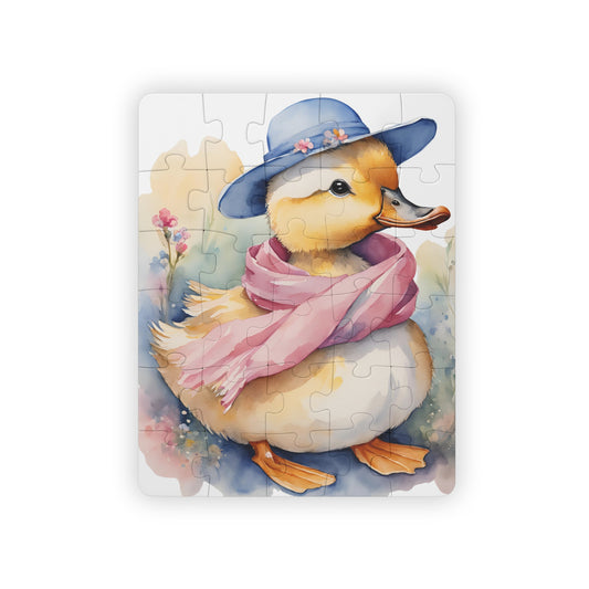 Kids Puzzle, 30-Piece - Jemima Puddle Duck, Beatrix Potter Inspired, Easter Gift Game - Children's Activity Toy, Cute Animal Theme,
