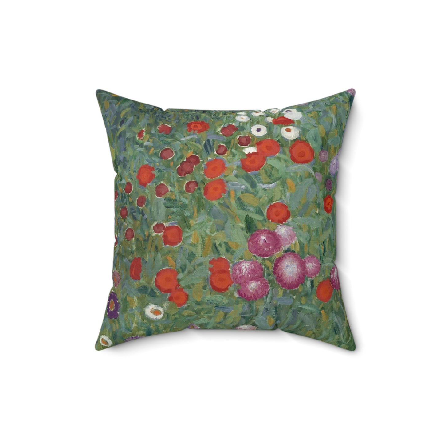 Gustav Klimt, Flower Garden, Pillow, Painting, Artist, Art, Museum, Gift