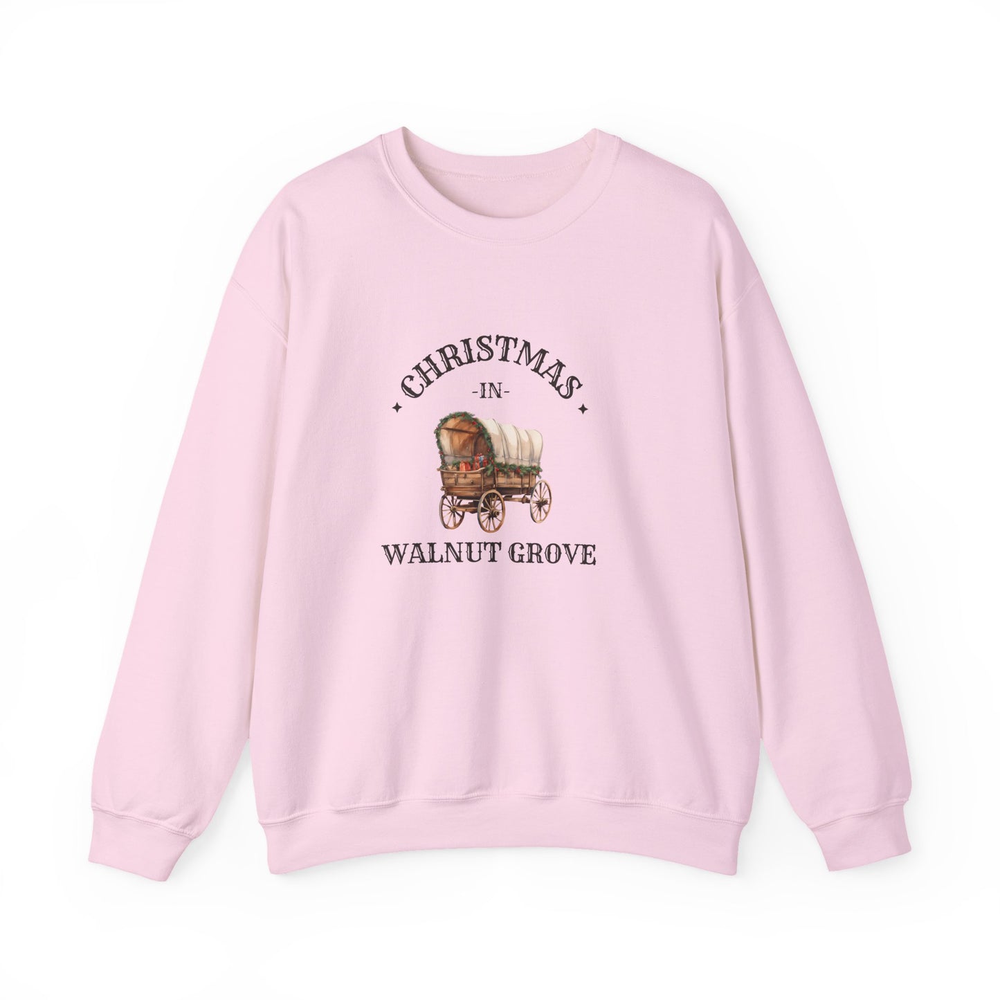 Walnut Grove Christmas Laura Ingalls Wilder Shirt Holiday Gift Sweatshirt  Crewneck, Winter Top, Cozy Jumper, Festive Apparel,
