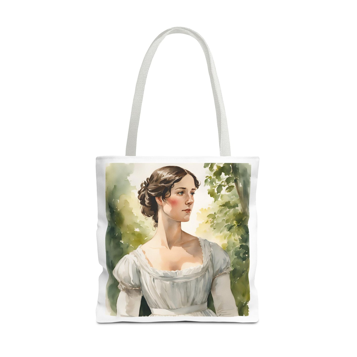 Pride and Prejudice Tote Bag, Darcy and Elizabeth Library Accessories, Book Lover's Gift, Jane Austen Bag, Literary Reading Tote,